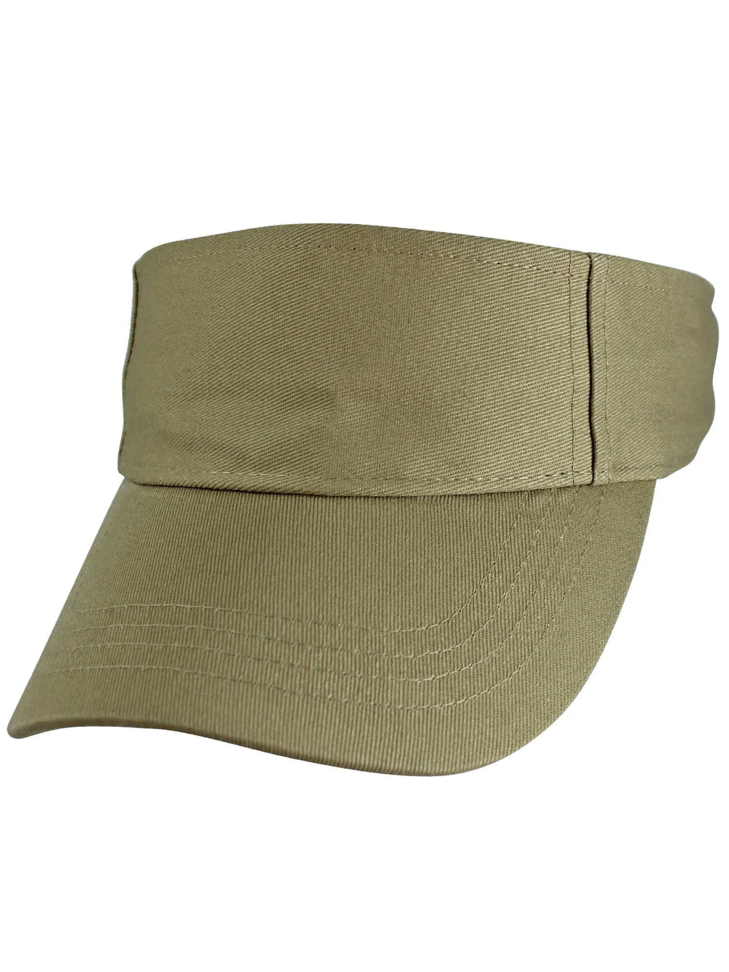 100% Cotton Sun Sports Visor Hat For Women