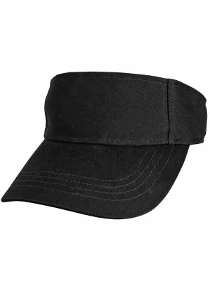 100% Cotton Sun Sports Visor Hat For Women