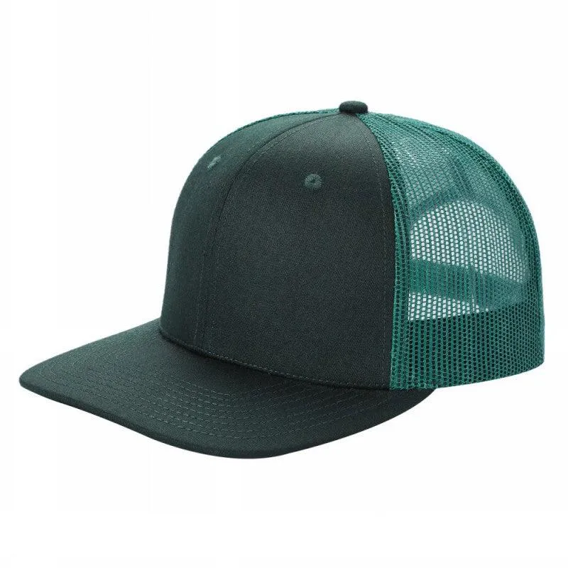 12 Pack Trucker Mesh Hat Cap - Curved Bill, Adjustable