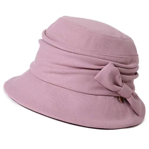 1920 Vintage Cloche Bucket Hat Ladies Church Derby Party Fashion