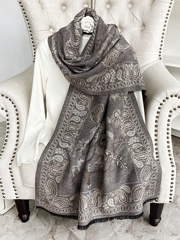 Animal Printed Keep Warm Shawl&Scarf