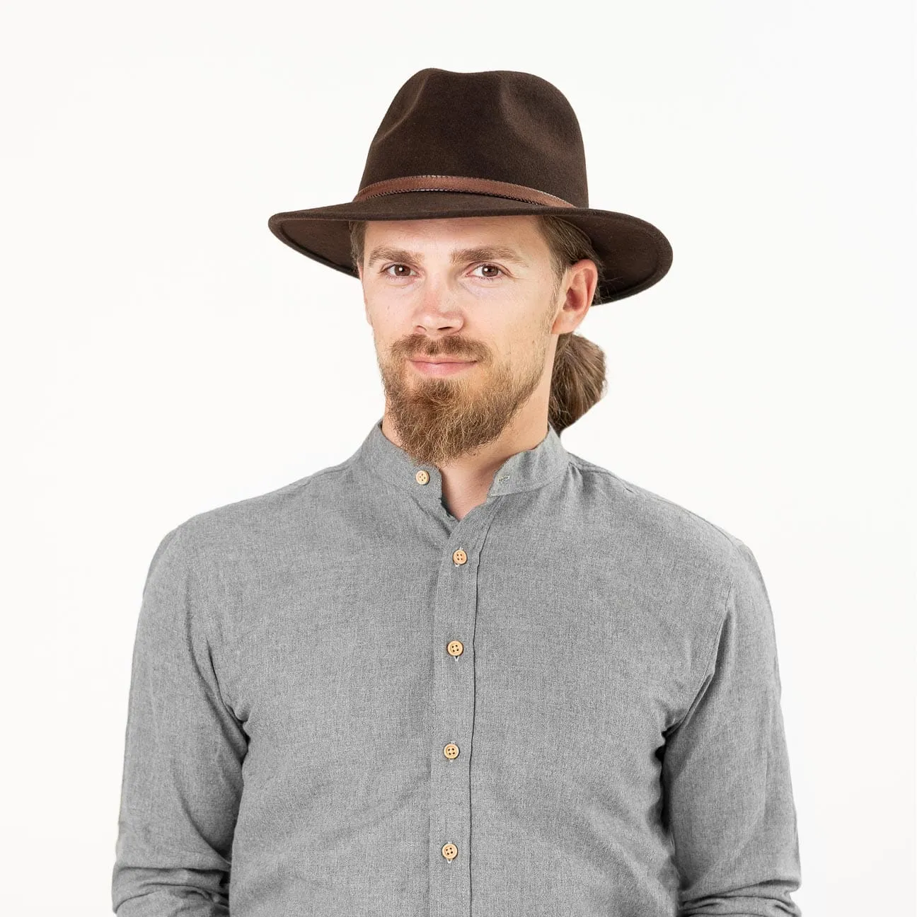 Casual Traveller Felt Fedora Hat