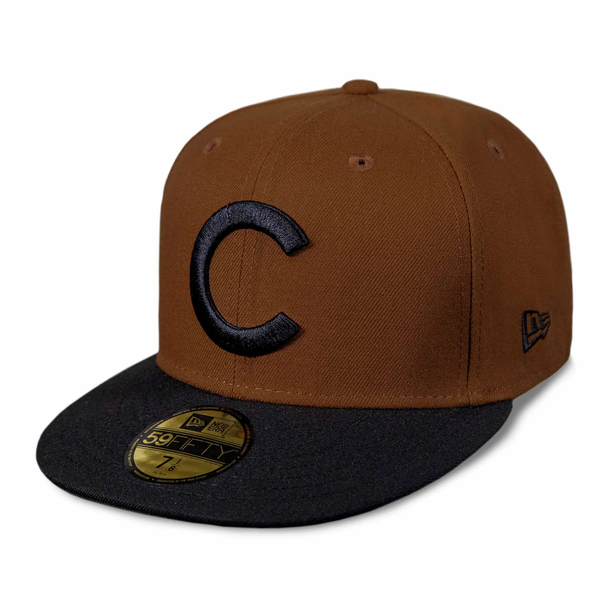 Chicago Cubs 1910 Toasted Peanut and Black 5950 Fitted Cap