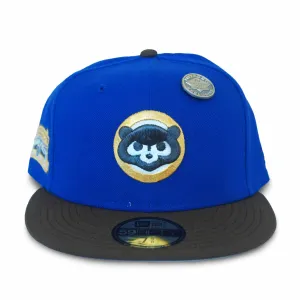 Chicago Cubs Royal Walnut Gold 1979 Bear 59FIFTY Custom Fitted Cap