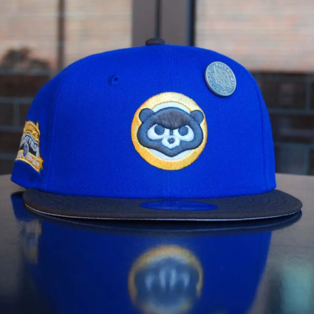 Chicago Cubs Royal Walnut Gold 1979 Bear 59FIFTY Custom Fitted Cap