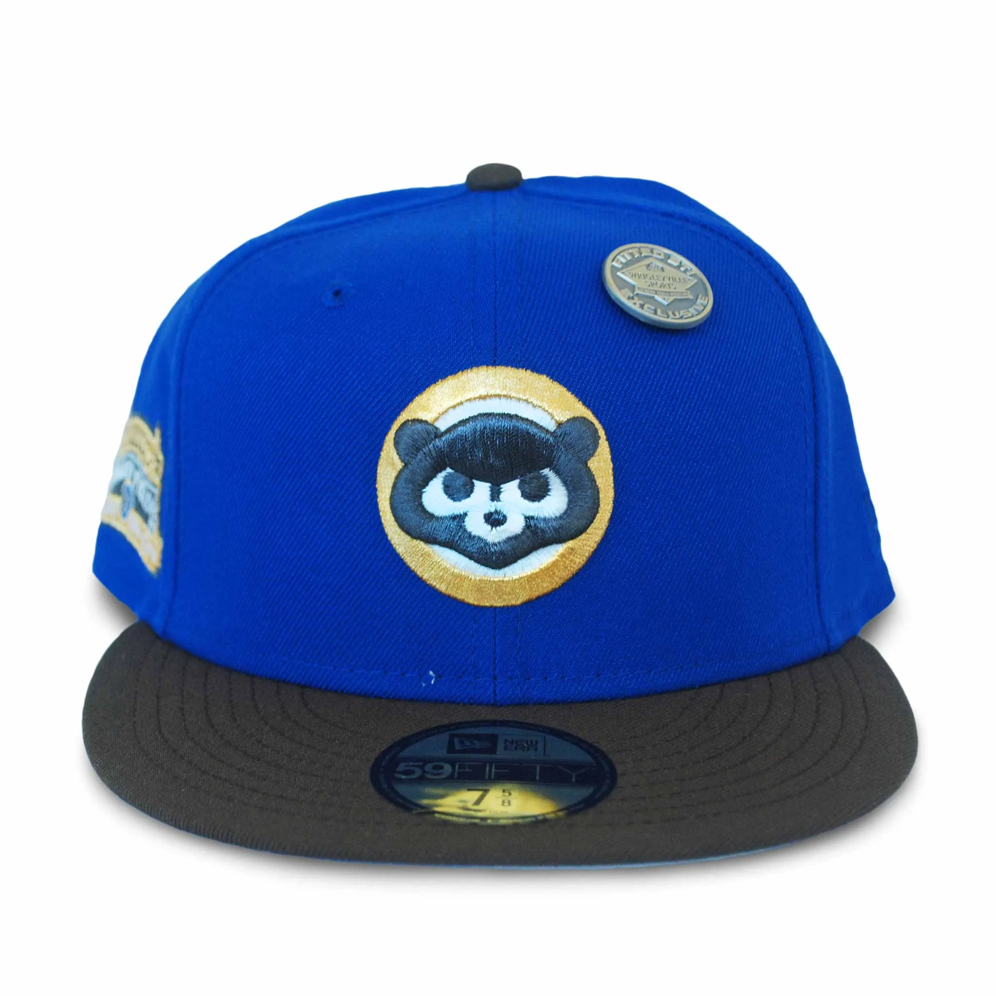 Chicago Cubs Royal Walnut Gold 1979 Bear 59FIFTY Custom Fitted Cap