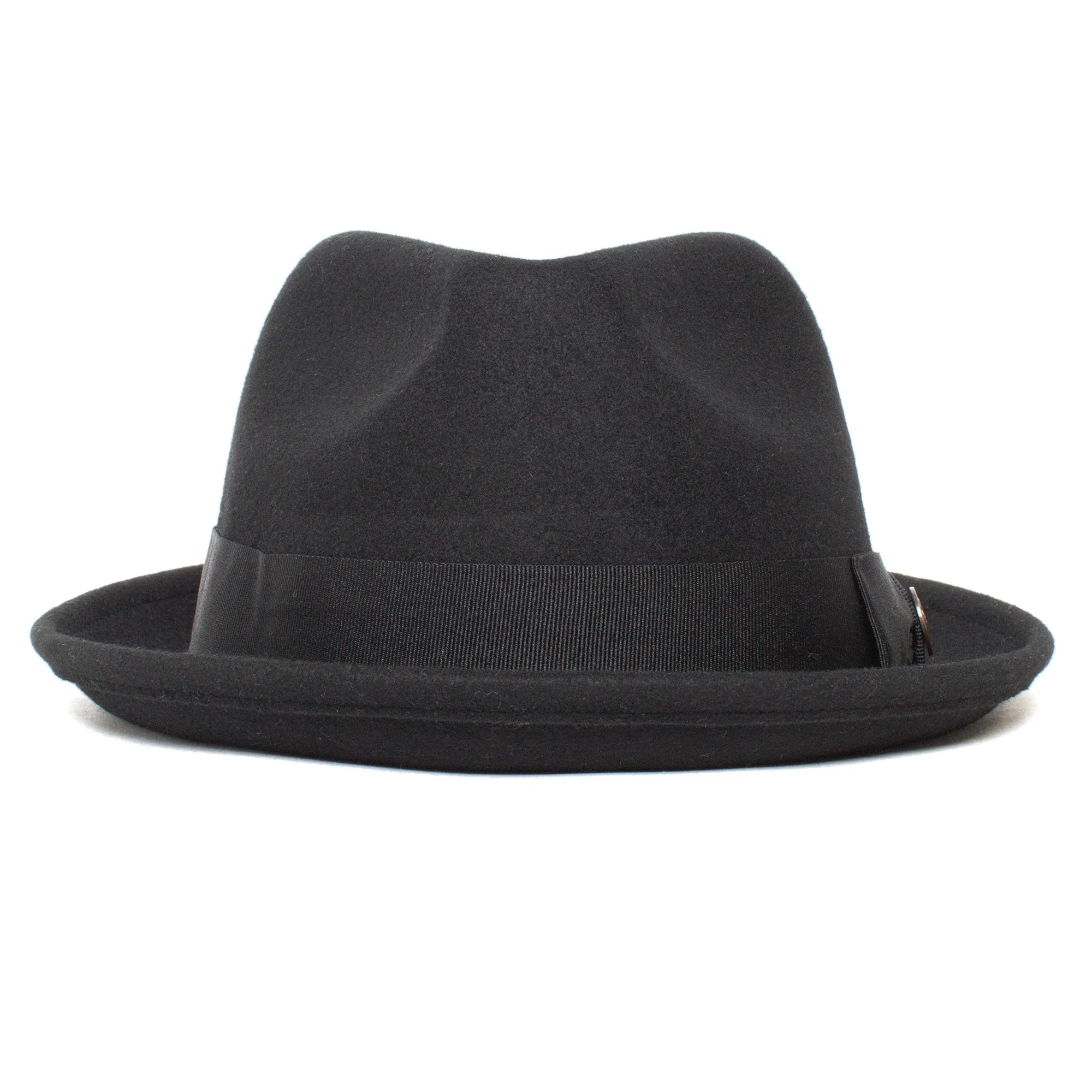 Classic Brown Pork Pie Fedora Hat