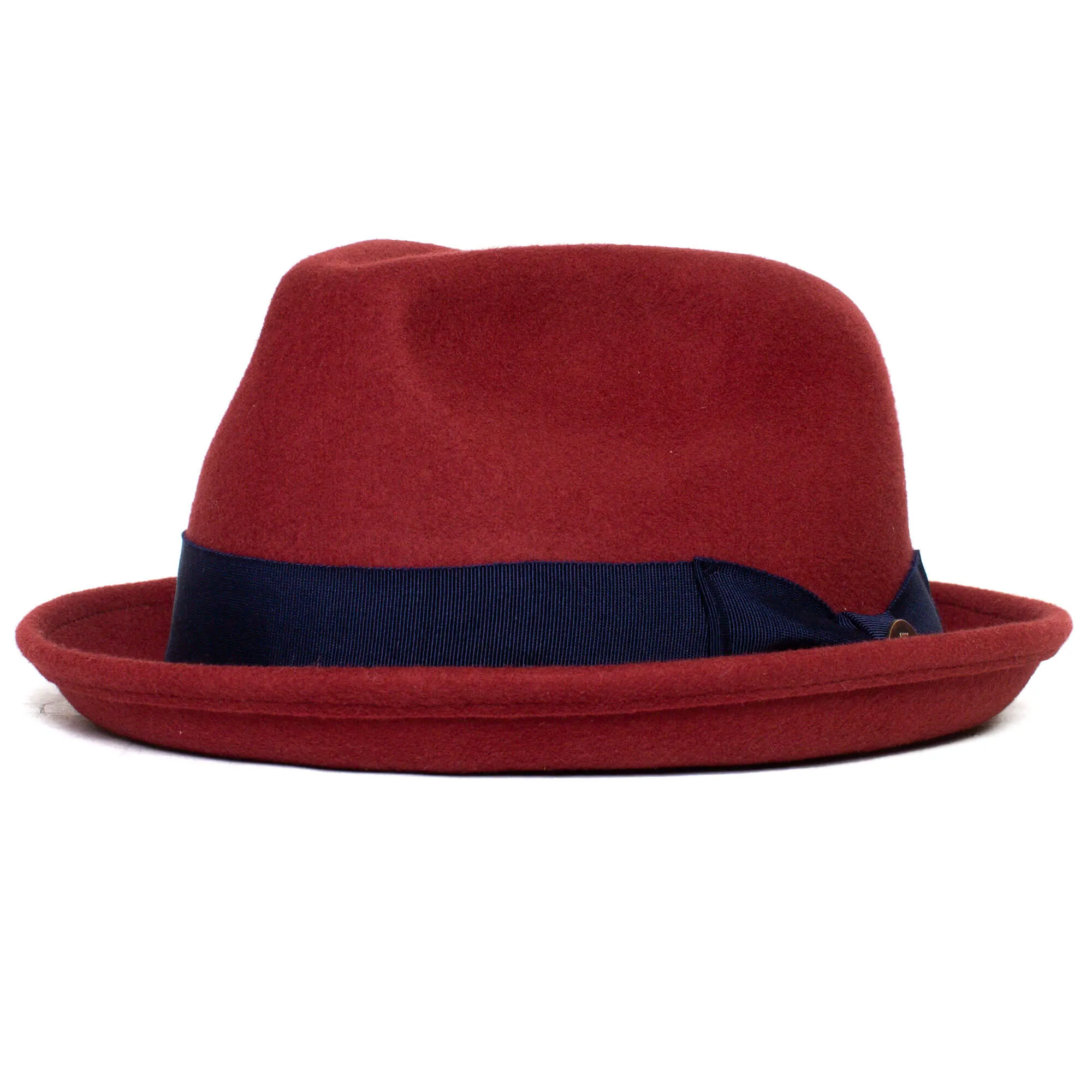 Classic Brown Pork Pie Fedora Hat