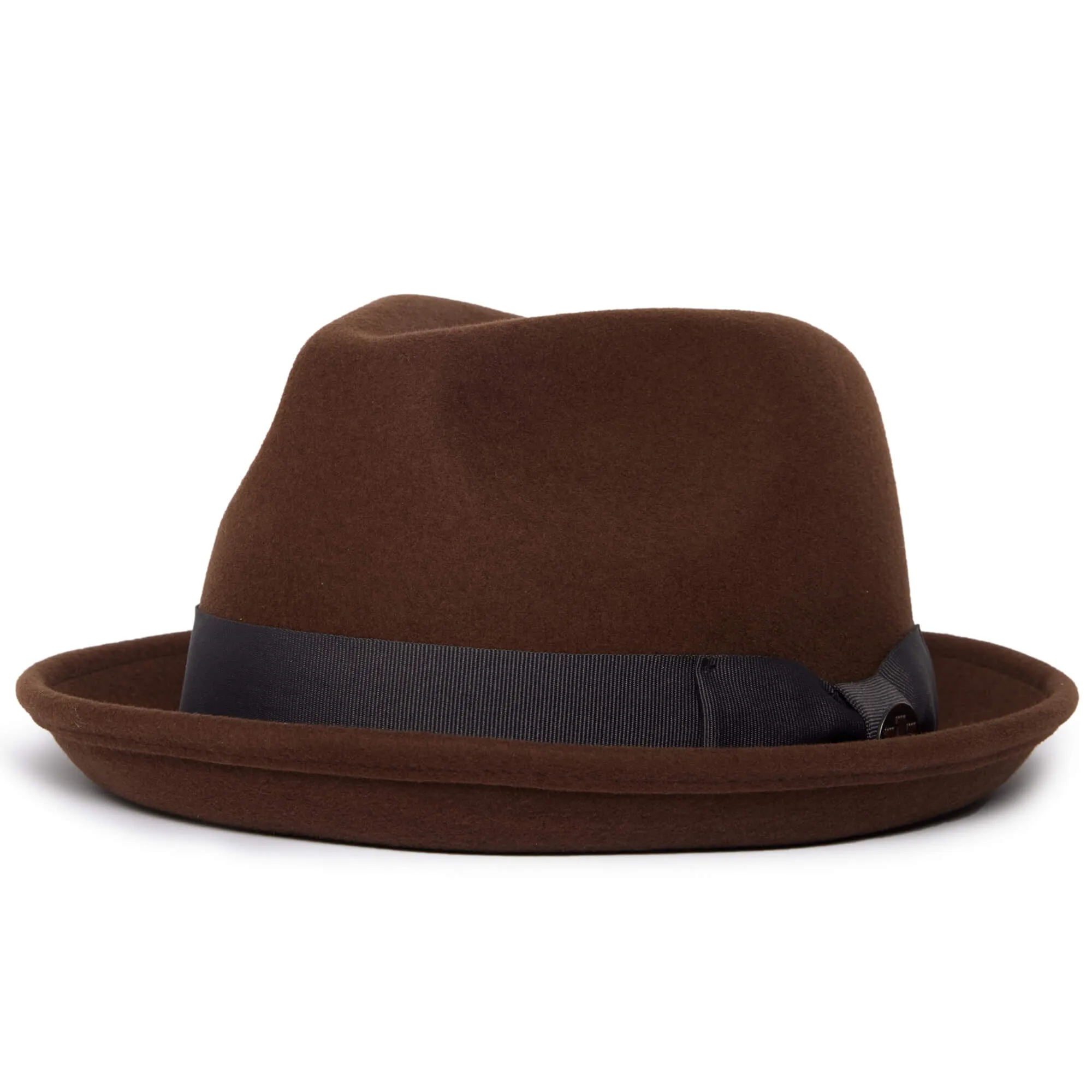 Classic Brown Pork Pie Fedora Hat