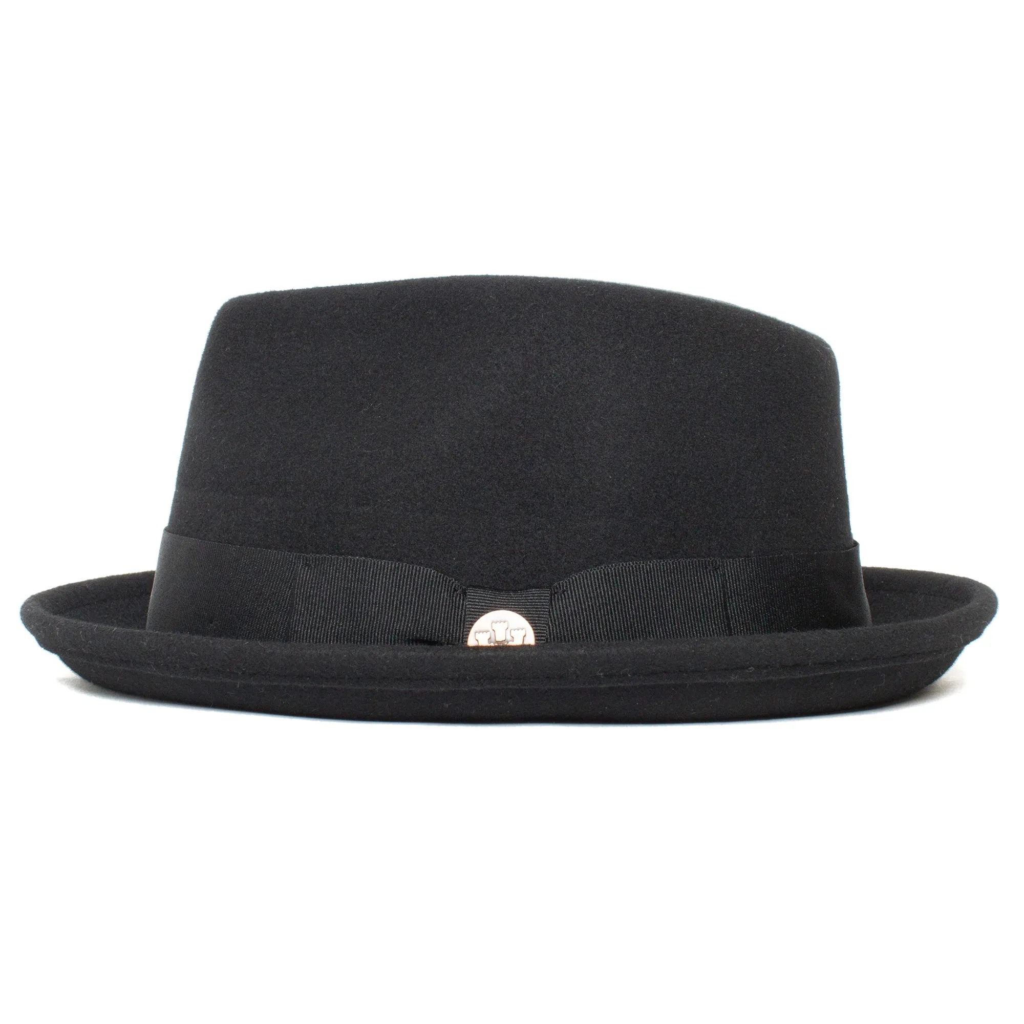 Classic Brown Pork Pie Fedora Hat