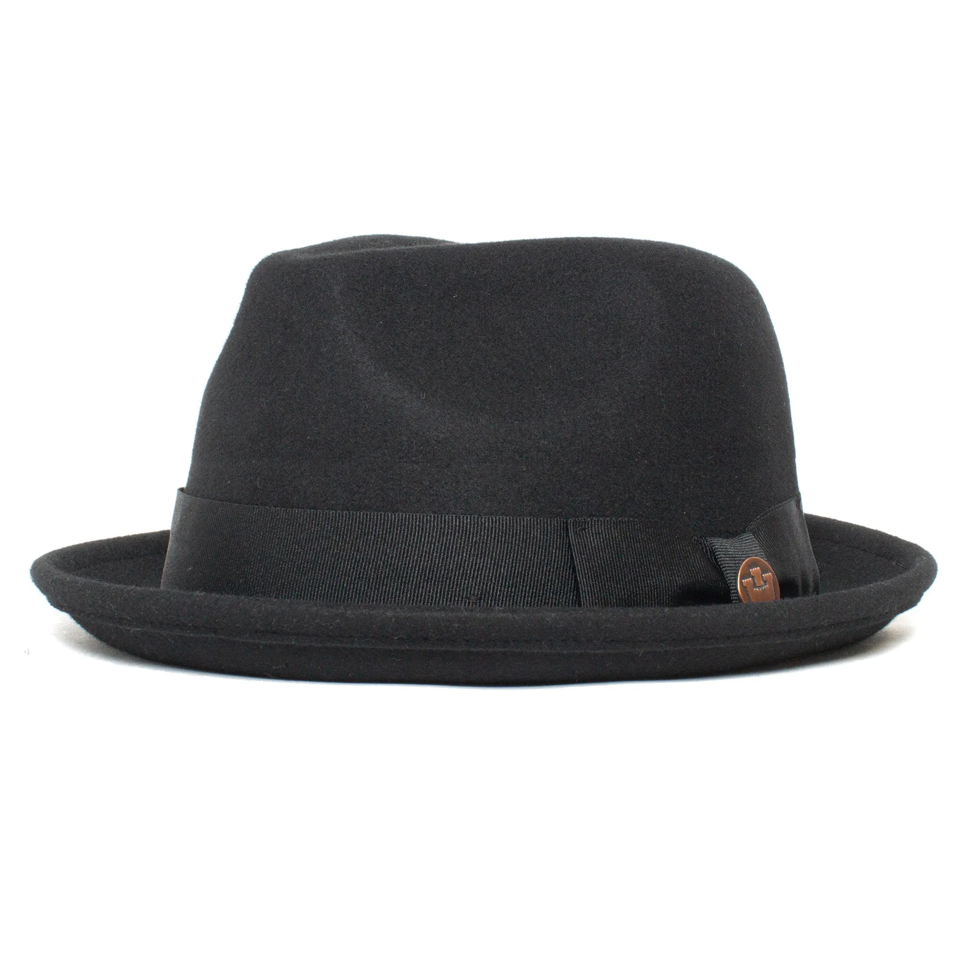 Classic Brown Pork Pie Fedora Hat