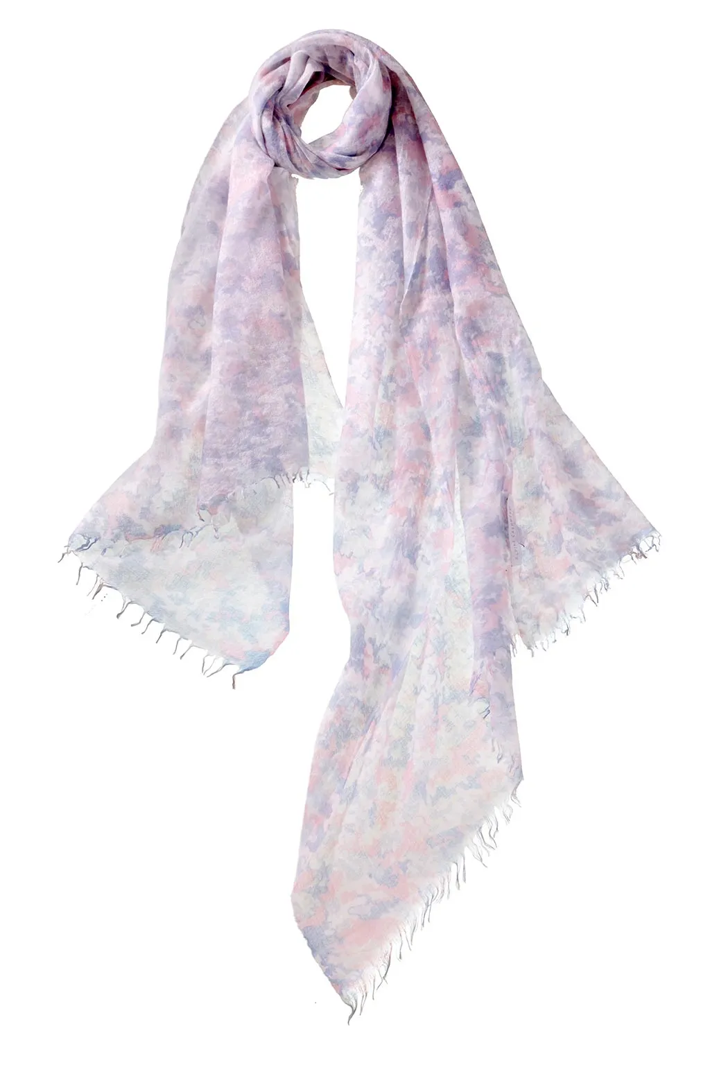 Clouds Scarf - Pastels