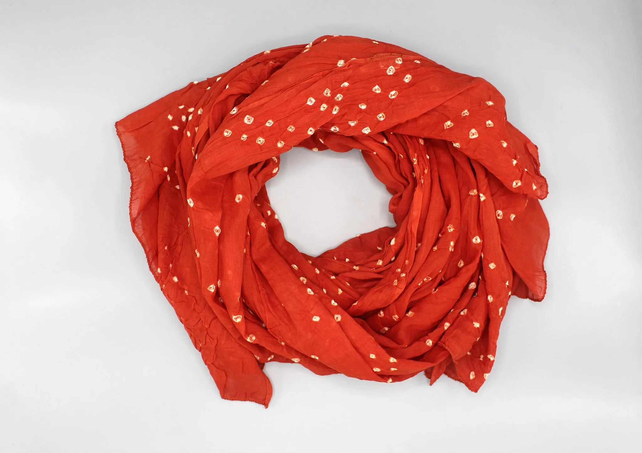 Cotton Summer Chunari Print Scarf