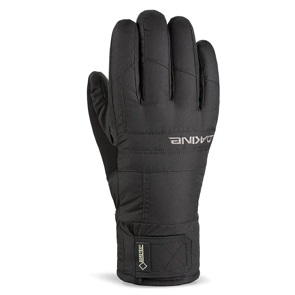 Dakine Mens Black Nylon / Poly Bronco Snow Gloves - 01100110-BLACK-S