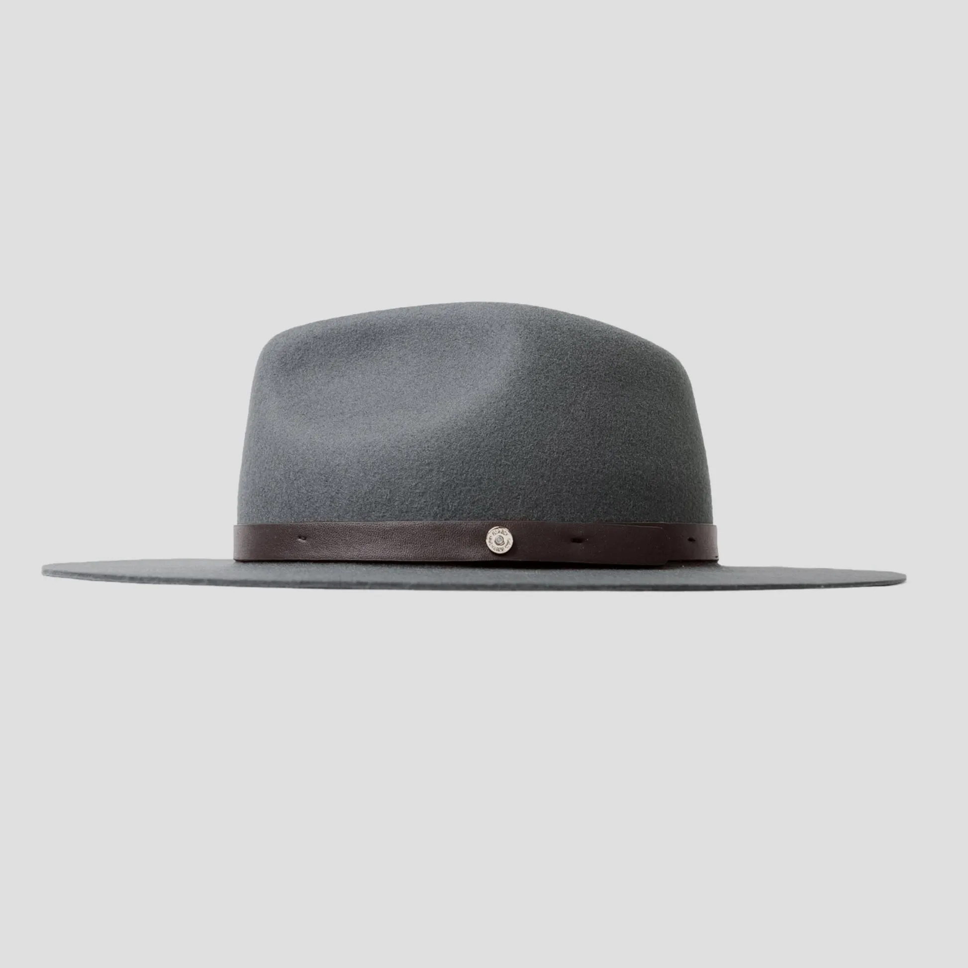 Dapper Men's Felt Fedora Hat  – Dark Olive