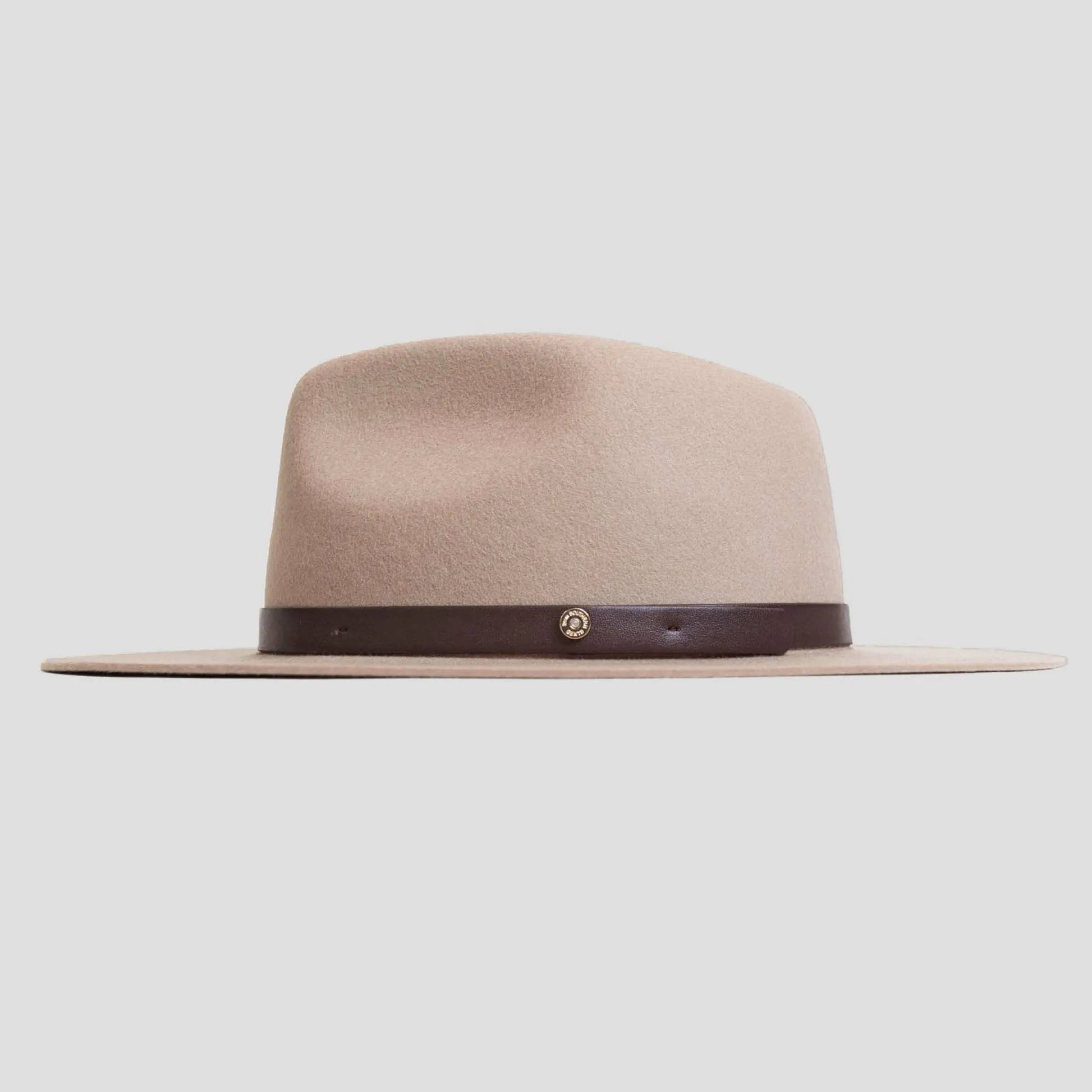 Dapper Men's Felt Fedora Hat  – Dark Olive