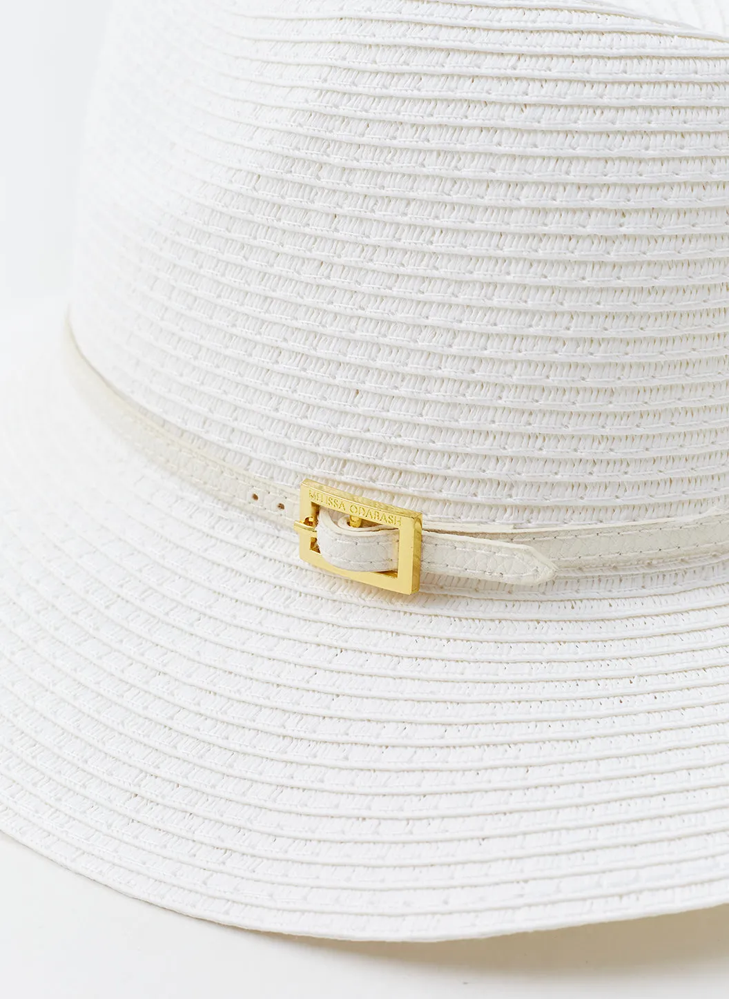 Fedora White/White Hat