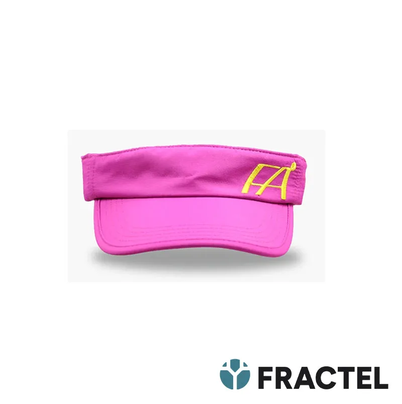 Fractel V-Series ALGORITHM Comfortable and Durable Unisex Visor for Running, Tennis, Hiking and Gym Exercises