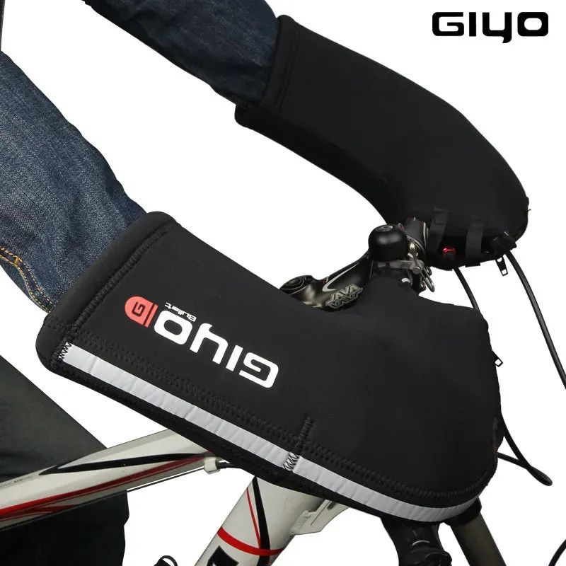 Giyo Windproof Autumn Winter Mountain Road Bicycle Handle Snowmo Gloves Cycling Mittens Bar Guard Cold-Proof Warmth Gloves