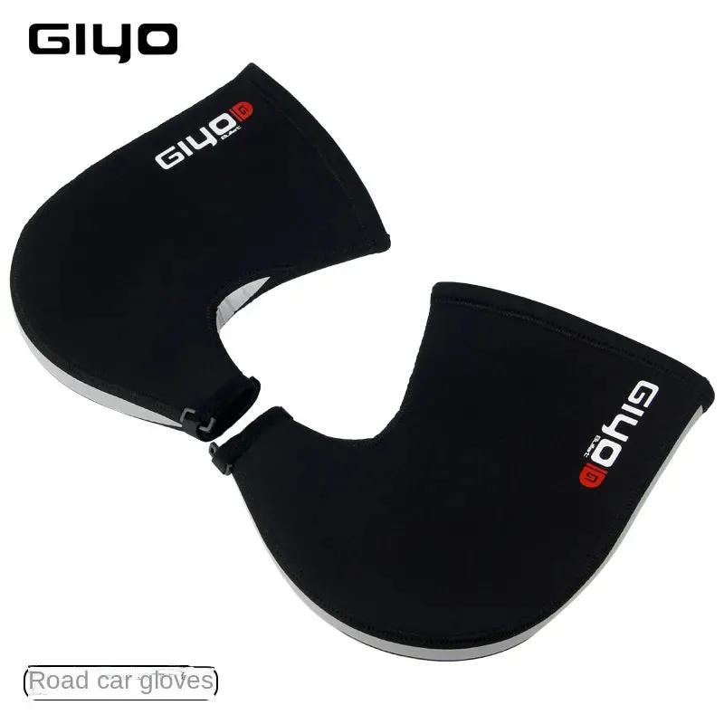 Giyo Windproof Autumn Winter Mountain Road Bicycle Handle Snowmo Gloves Cycling Mittens Bar Guard Cold-Proof Warmth Gloves