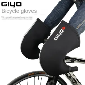 Giyo Windproof Autumn Winter Mountain Road Bicycle Handle Snowmo Gloves Cycling Mittens Bar Guard Cold-Proof Warmth Gloves