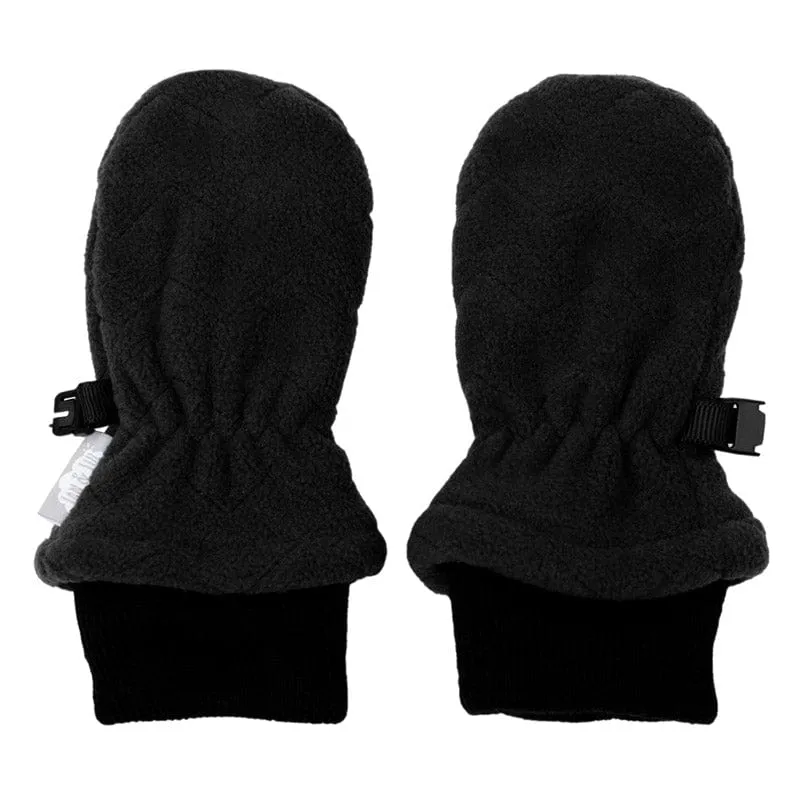 Jan&Jul Fleece Mittens - Black