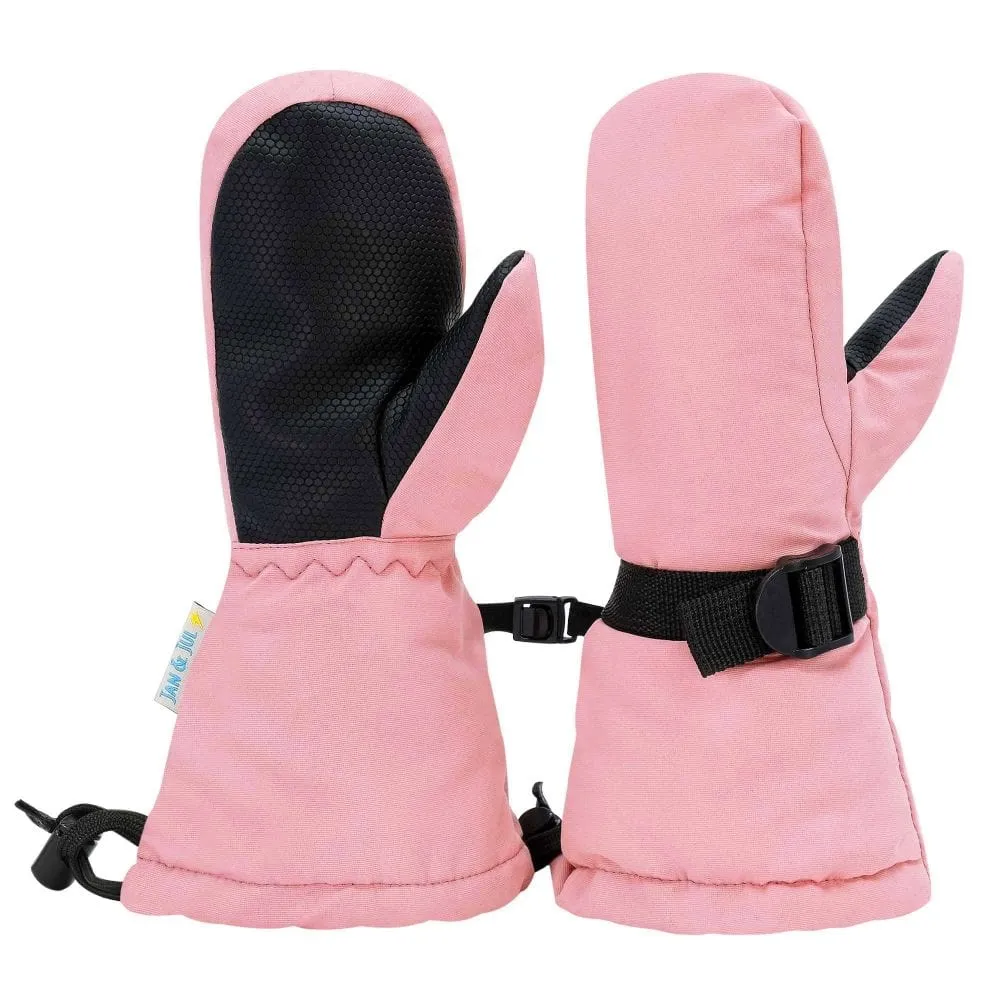 Jan&Jul Waterproof Snow Mitten - Dusty Pink