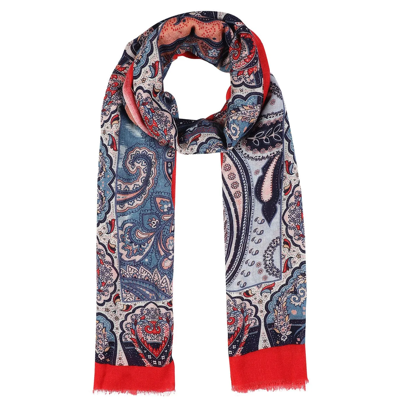 Kaleen Printed Woolen Shawl