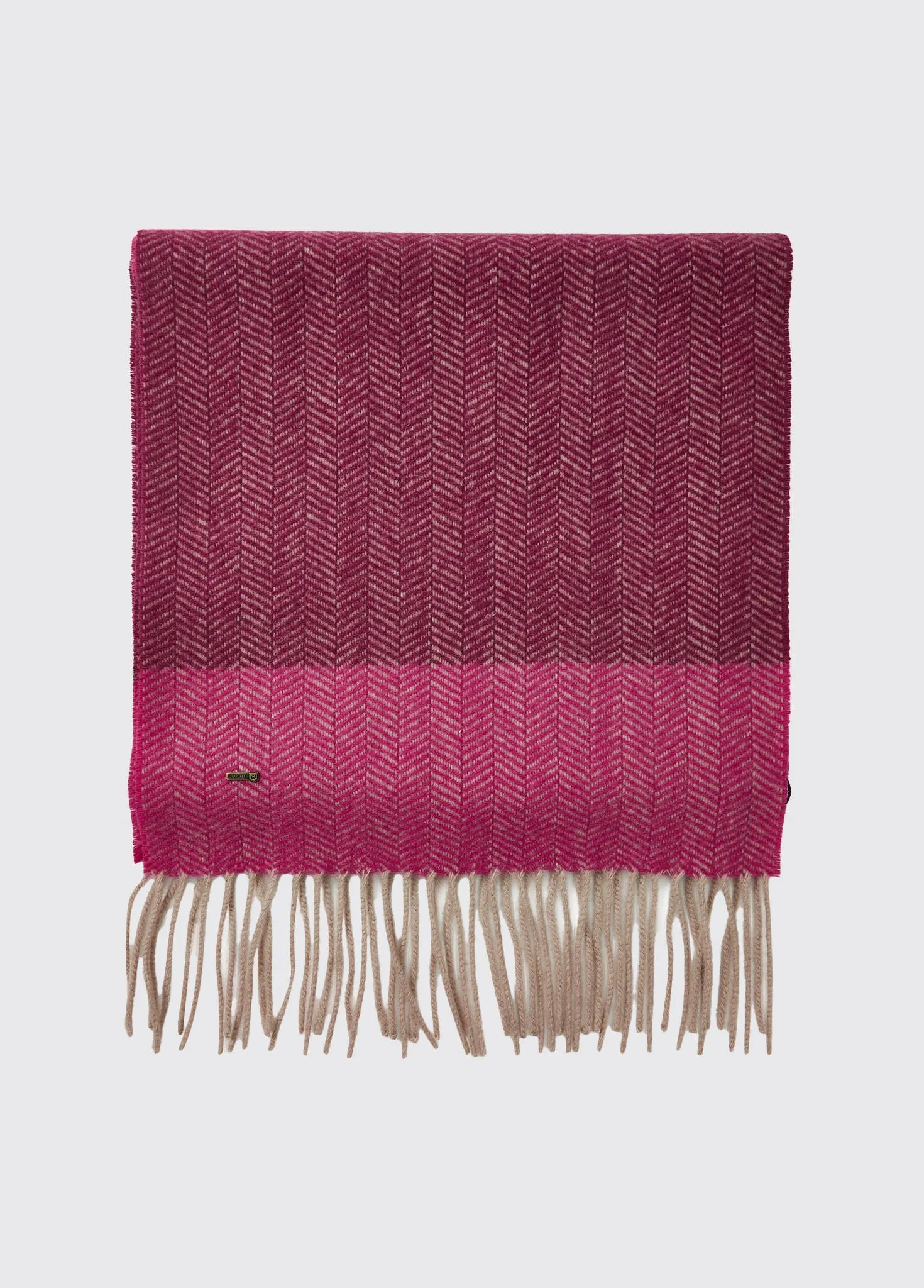 Keena Wool Scarf - Ox Blood