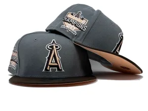 LOS ANGELES ANGELS 20TH ANNIVERSARY "NEUTRAL & VERSATILE" COLLECTION NEW ERA FITTED HAT