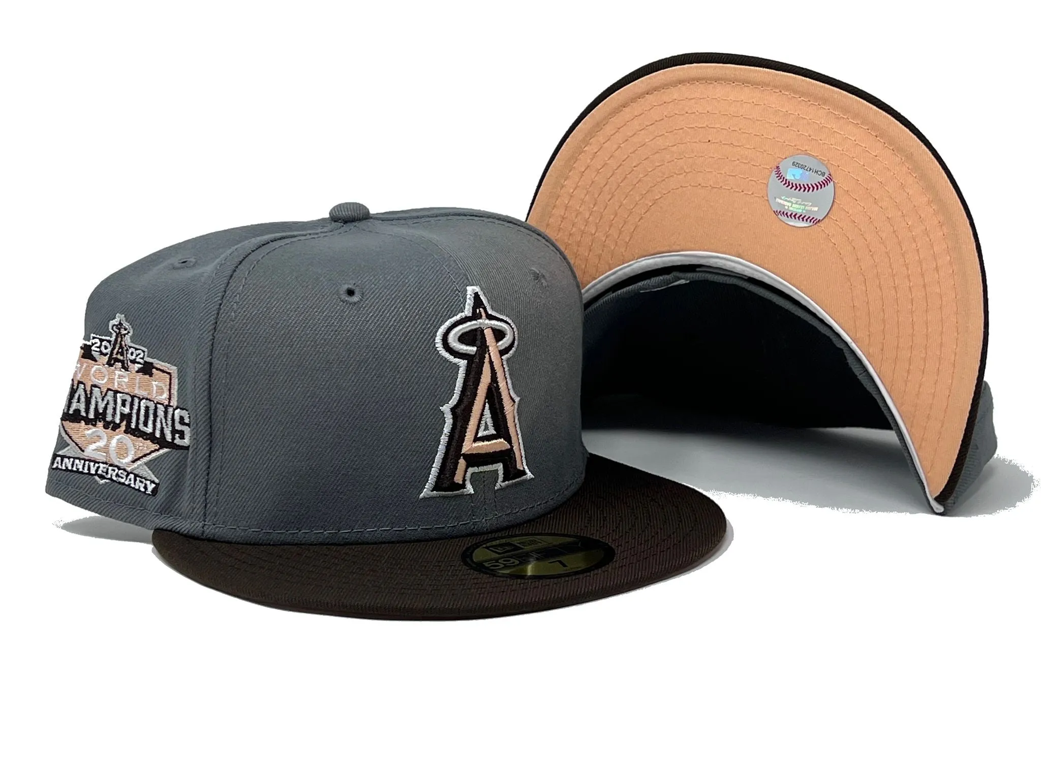 LOS ANGELES ANGELS 20TH ANNIVERSARY "NEUTRAL & VERSATILE" COLLECTION NEW ERA FITTED HAT