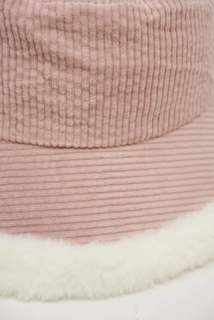 Mae Bucket Hat In Mauve