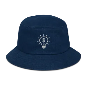 MDM Logo Denim Bucket Hat