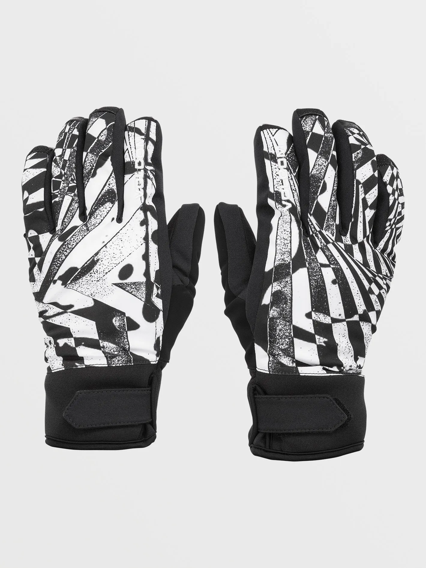 Mens V.Co Nyle Gloves - Black White