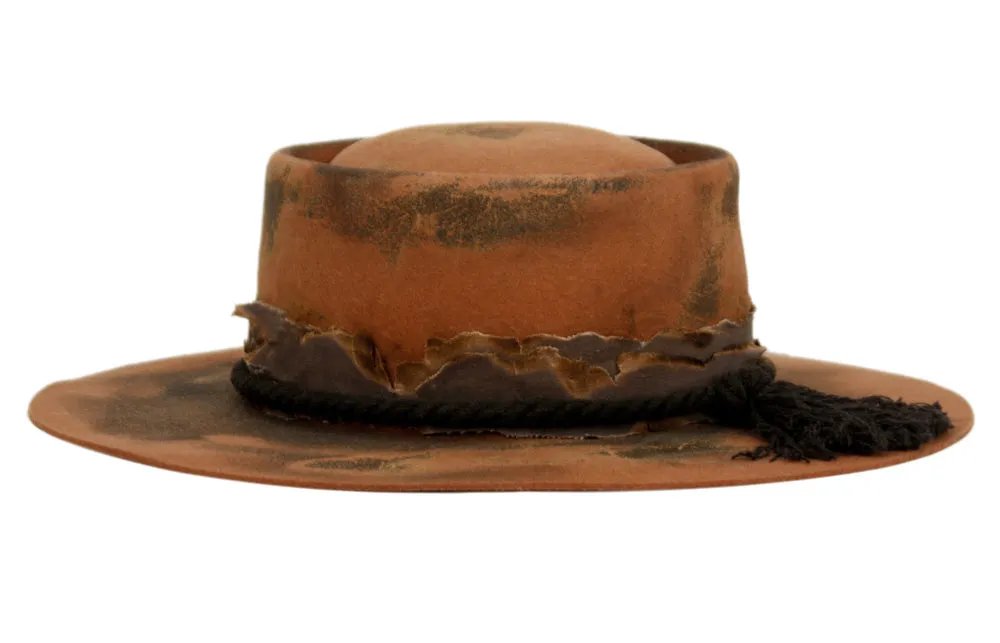 Monarch | Classic Distressed Wool Felt Hat