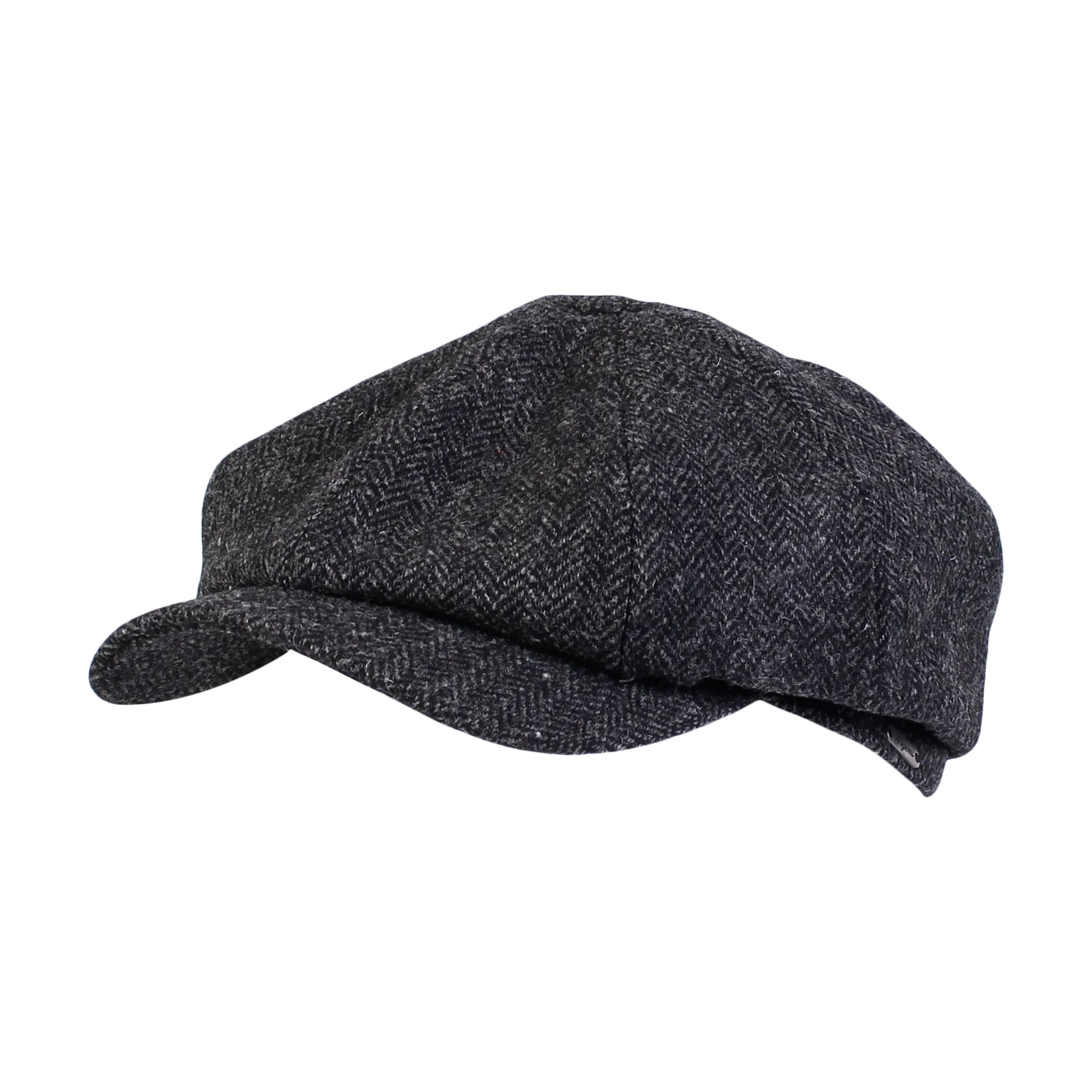 Newsboy Classic Shetland Wool Herringbone Cap (Choice of Colors) by Wigens