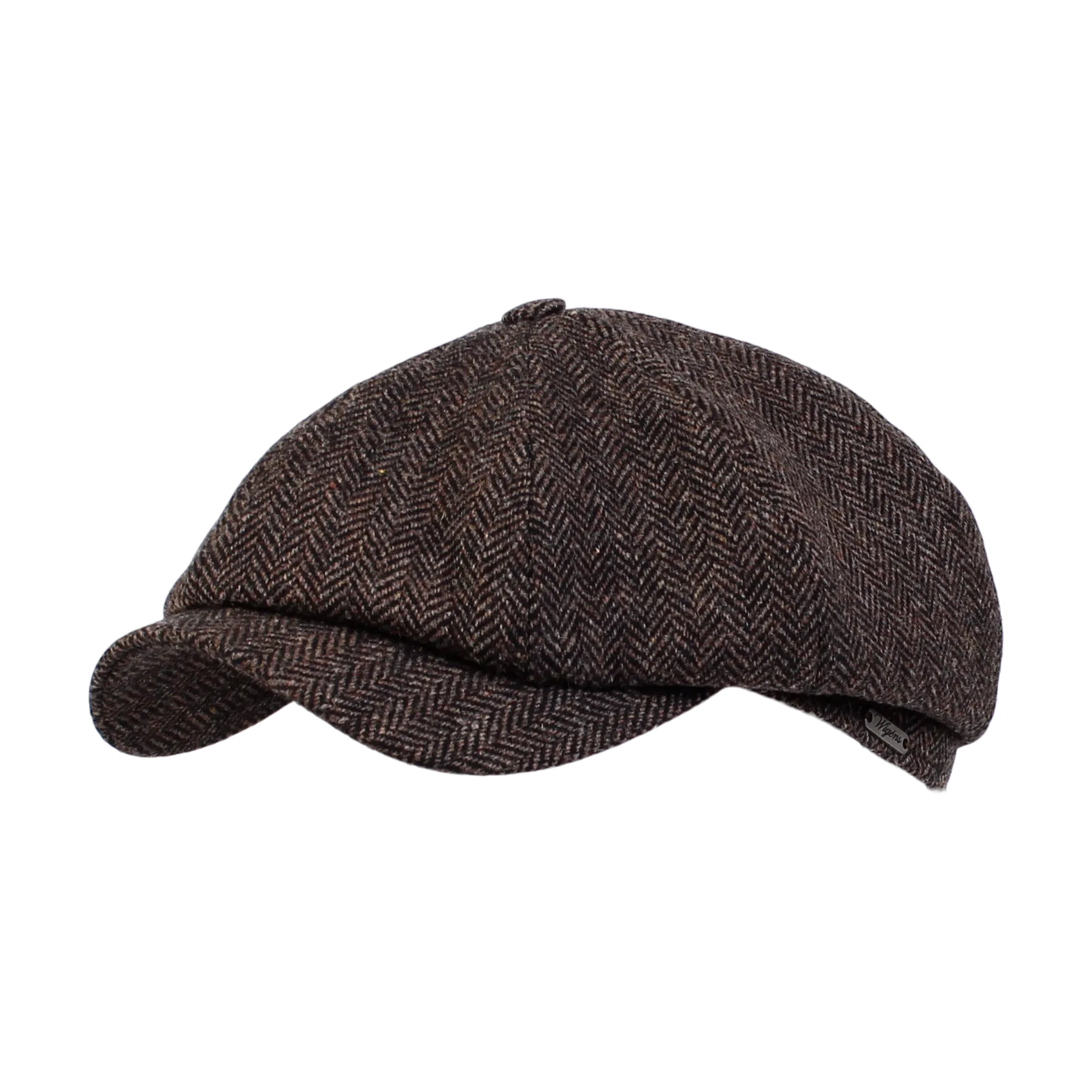 Newsboy Classic Shetland Wool Herringbone Cap (Choice of Colors) by Wigens