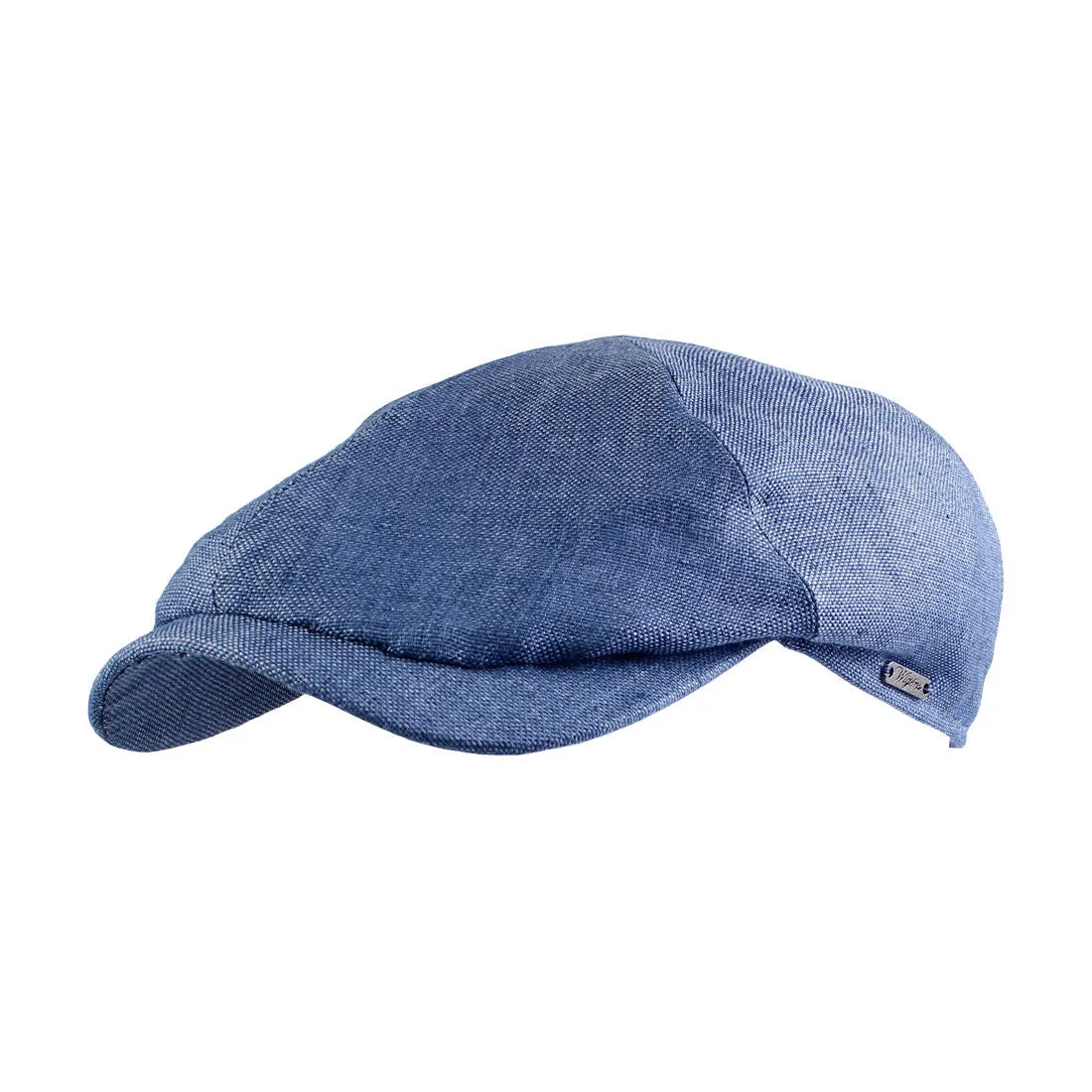 Newsboy Slim Cap in Hopsack Linen (Choice of Colors) by Wigens