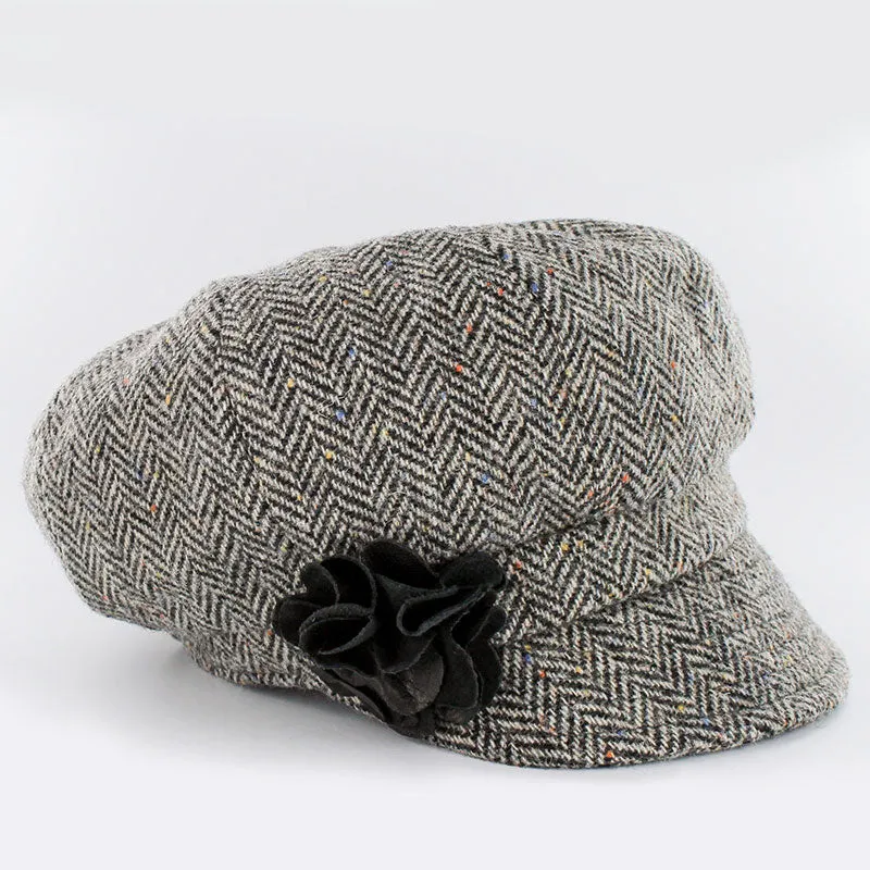 Newsboy Tweed Cap