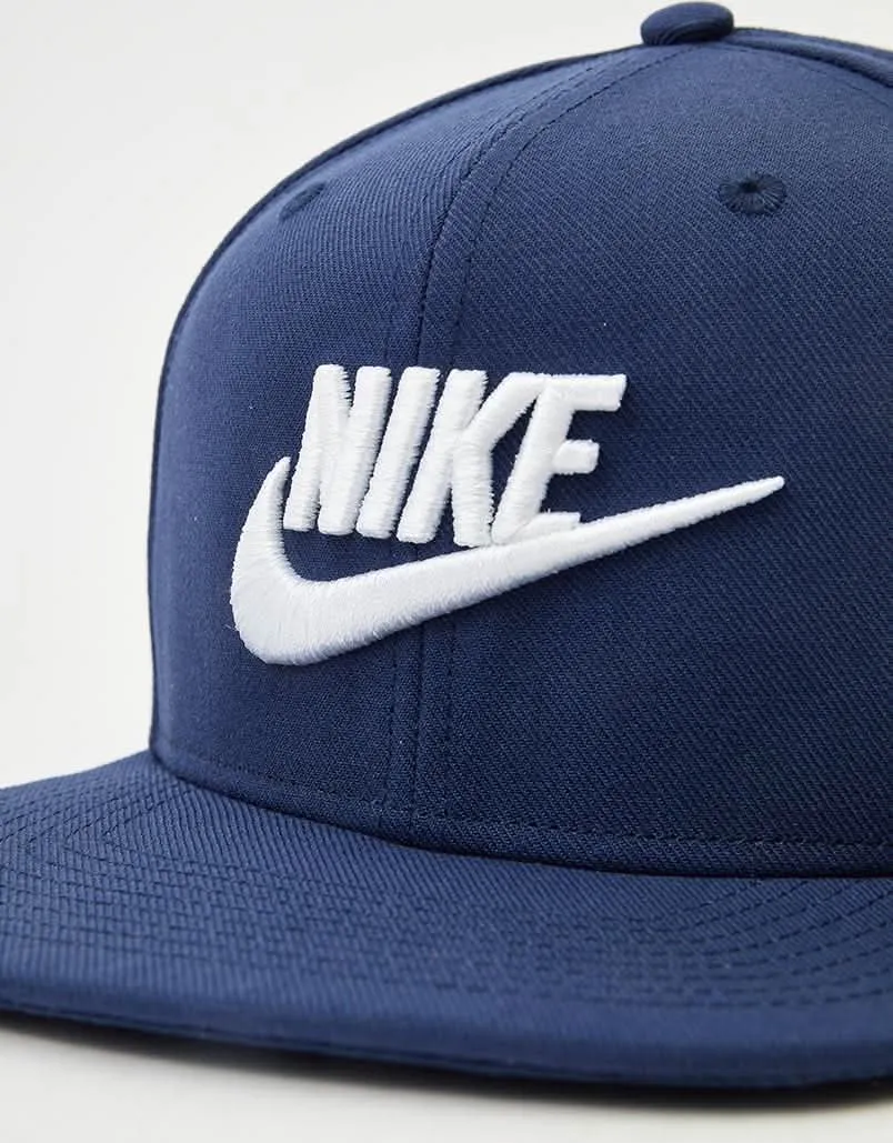 Nike Dri-Fit Pro Futura Snapback Cap - Midnight Navy/Midnight Navy