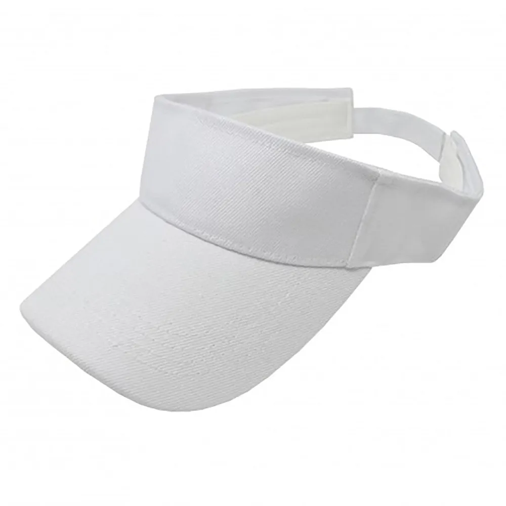 Pack of 5 Adjustable Sun Visor Cap