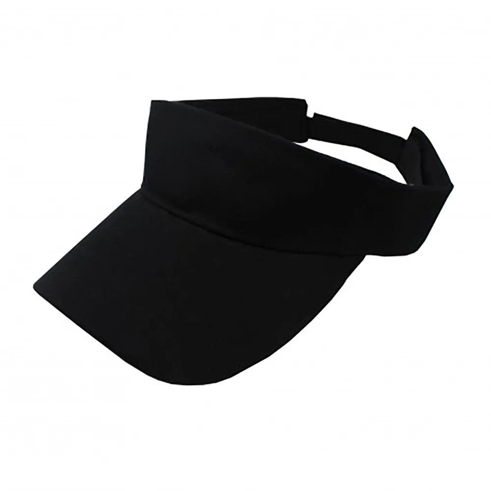 Pack of 5 Adjustable Sun Visor Cap