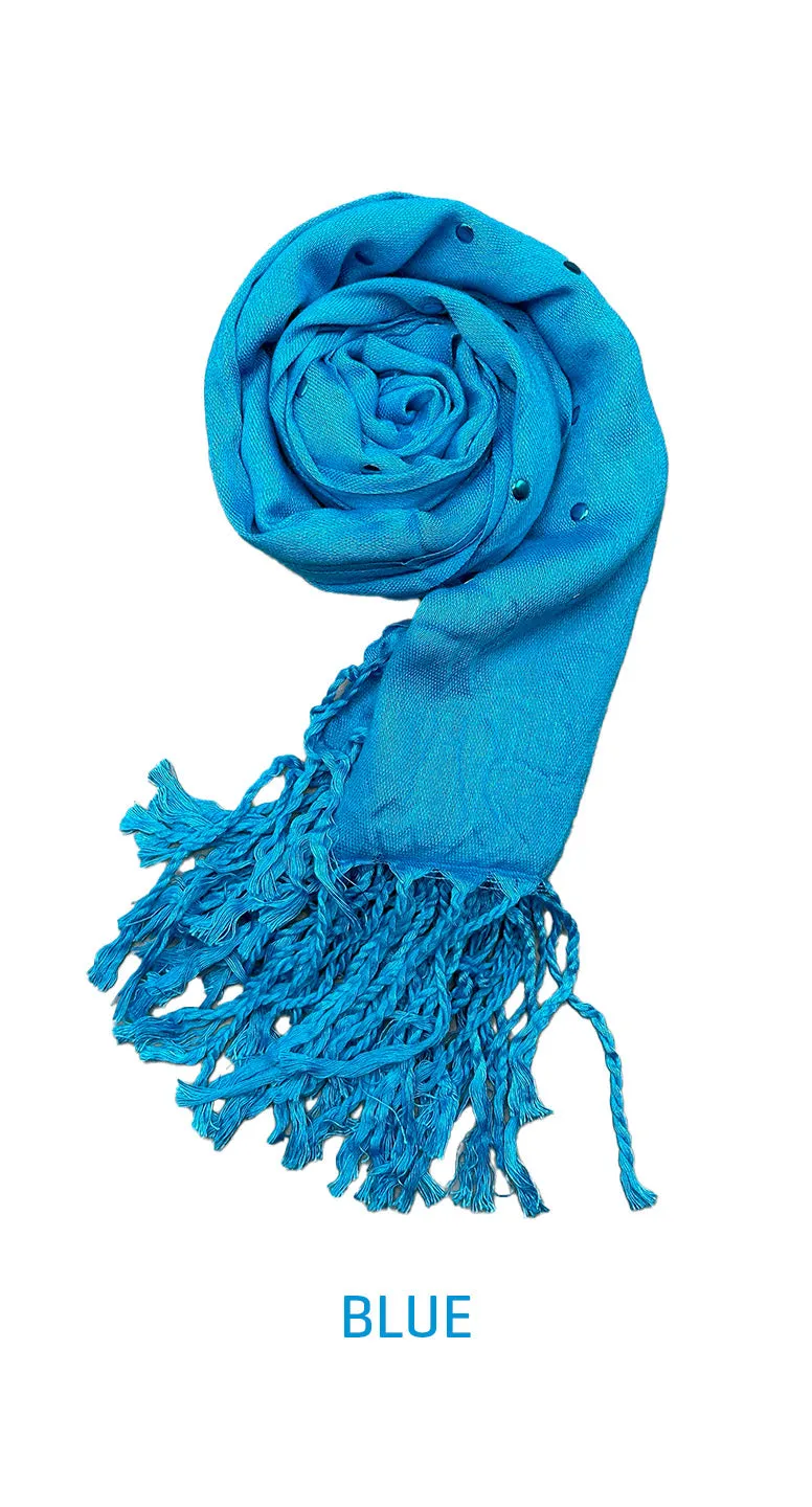 Plumeti Cotton Long Scarf - amiiraa