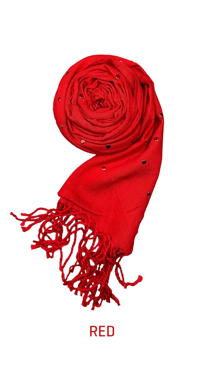 Plumeti Cotton Long Scarf - amiiraa