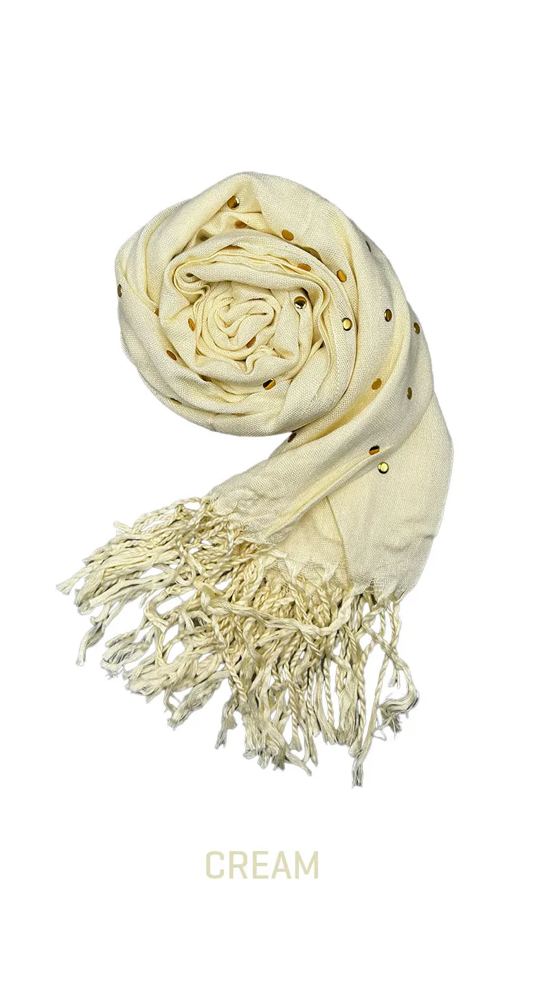 Plumeti Cotton Long Scarf - amiiraa