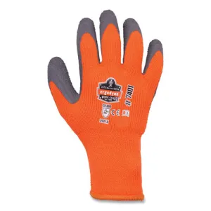 Proflex 7401-case Coated Lightweight Winter Gloves, Orange, X-large, 144 Pairs/carton, Ships In 1-3 Business Days