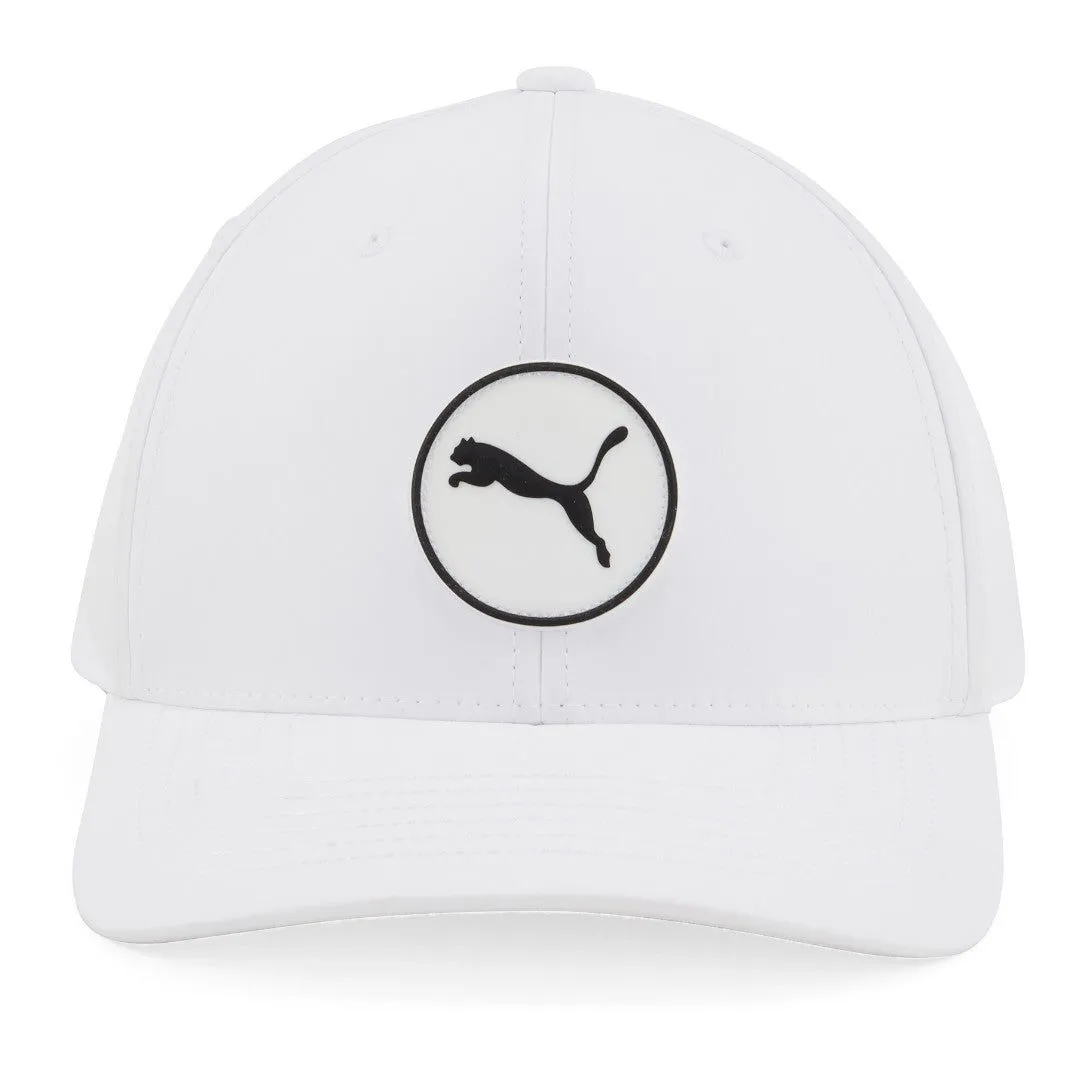 Puma Circle Cat Tech Snapback Golf Cap 025345