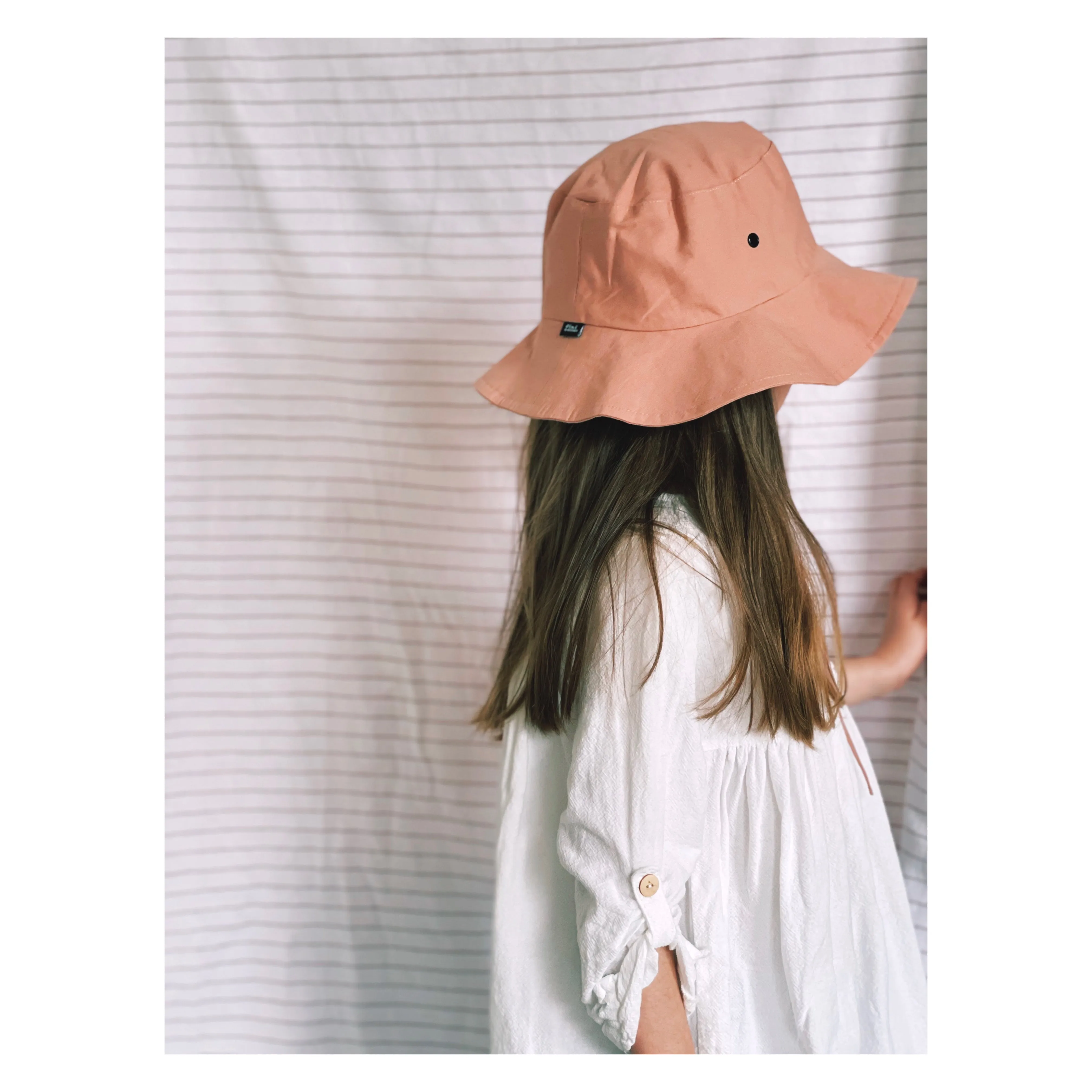 relaxed bucket hat | pink