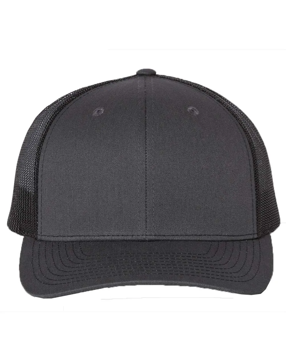 Richardson 112 Trucker Hat - Charcoal / Black