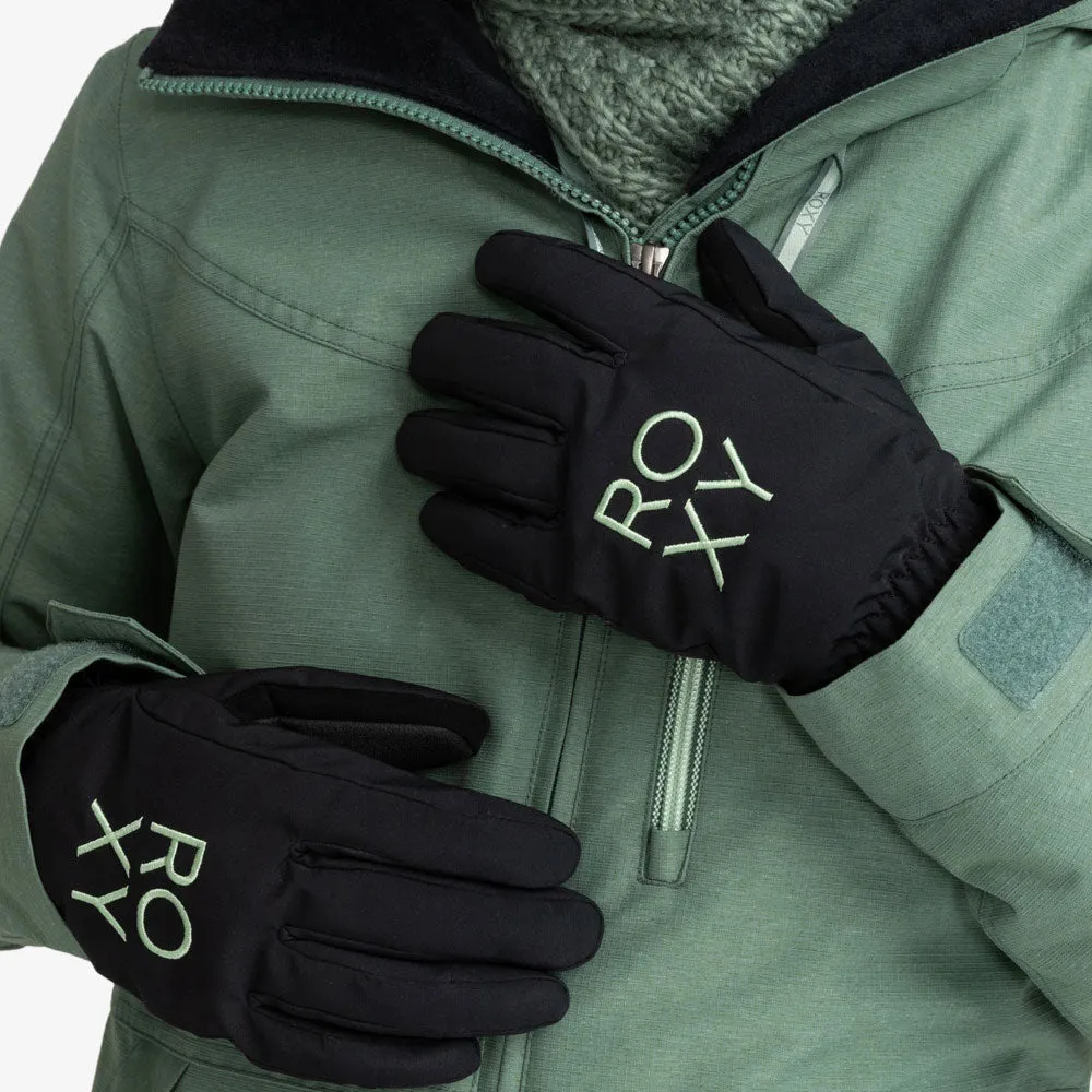 Roxy Freshfield Ski/Snowboard Gloves - Black